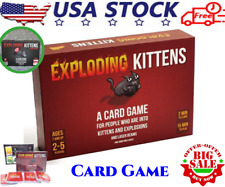 EXPLODING KITTENS 2 Player Edition Card Game Ages 7+ 56 Cards Funny Game Travel picture