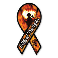Wildland Firefighter Ribbon Magnet picture