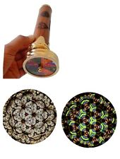 kaleidoscope Brass & Wood Antique History Kaleidoscope Gifts For Kids,Son picture