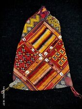 Indian antique ethnic vintage nomadic boho rare kuchi banjara embroidery bag 25 picture