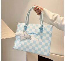 New！cinnamoroll Tote Bag Sanrio Miniso Kawaii Blue Reusable Birthday Gift picture