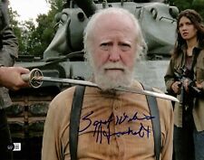 Scott Wilson “Hershel Greene” The Walking Dead Signed 11x14 Photograph BECKETT picture