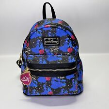 Loungefly Disney Castle 2018  10th Anniversary Half Marathon Backpack RARE Blue picture