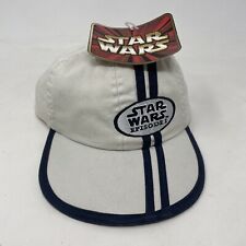 Vintage Star Wars Episode 1 Adjustable Hat NOS NEW Promotional Striped Licasfilm picture
