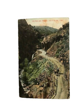 Ute Pass Colorado Scenic Postcard Sent in 1910, West Photograph picture
