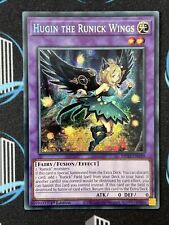 Yugioh MP23-EN249 Hugin the Runick Wings - Prismatic Secret Rare 1st Edition NM picture