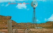 Kansas Windmill KS Sentinels of the Prairie Postcard picture