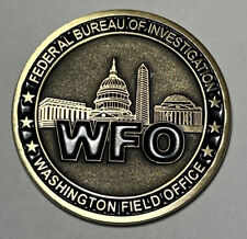 FBI WFO Washington Field Office Challenge Coin picture