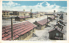  Postcard Life at Camp Dix, NJ Partial View of the Barracks Along New York Ave picture
