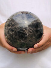 3855g Natural citrine smoky Quartz Sphere tea-coloured Crystal Ball Healing picture