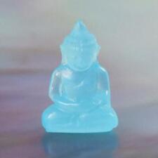 Miniature Image of the Buddha Sculpture Blue Garut Chalcedony Carving 2.05 cts picture