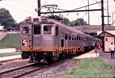 Vtg Original 35mm Slide 1990's New Jersey Transit #246 Engine z45 picture