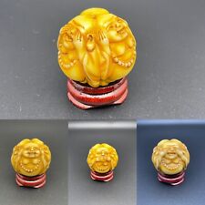Vintage Resin Miniature 3 Wise Buddha Hear See Speak No Evil Figurine picture
