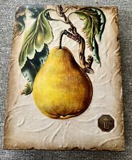 Sid Dickens Memory Block RLE 18-04 Limited Edition Pear Signed picture