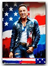 Bruce Springsteen ACEO Sketch Card Print - Exclusive Art Trading Card #1 PR500 picture