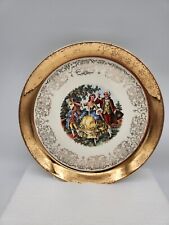  Vintage, Sabin Crest-O-Gold 22k Gold Plate 9 Inches  picture