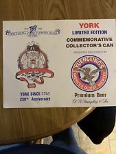 York Limited Edition Commemorative Collector’s Can by Yuengling’s Brewery Sign picture