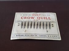 Antique C Howard Hunt Pen Co Crow Quill No. 102 picture