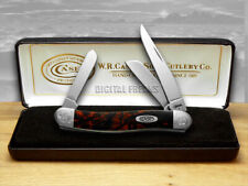 Case xx Knives Medium Stockman Engraved Bolster Black Lava Corelon 9318BKL/E picture