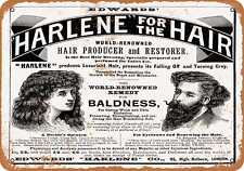 Metal Sign - 1895 Harlene Hair Producer and Restorer -- Vintage Look picture