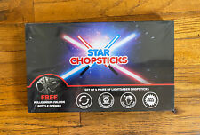 Star Wars Lightsaber Chopsticks (Set of 4) with Millennium Falcon Bottle Opener picture