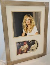 Faith Hill Signed autographed Take me as I am  CD Framed picture