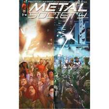 Metal Society #4 in Near Mint condition. Image comics [y] picture