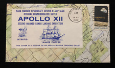 APOLLO XII APOLLO 12 SPACE COVER MADE IN PART WITH ORIGINAL TRACKING CHART picture