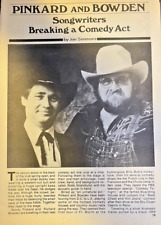 1983 Country Western Songwriters Sandy Pinkard & Richard Bowden picture