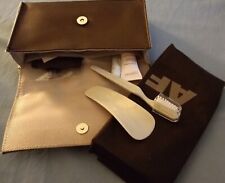 AIR FRANCE Business Class Amenities Kit 2011 Brown/Tan  picture