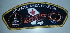 Atlanta Area Council Boy Scouts BSA collectable orange border patch  picture