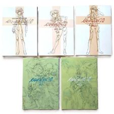 Groundwork of Evangelion 1.0 2.0 3.0 Animation Art Book 5 set EVA Used Japan picture