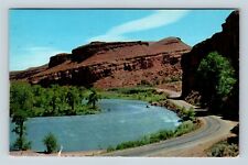 Red Canyon WY, Wind River, Wyoming c1957 Vintage Postcard picture