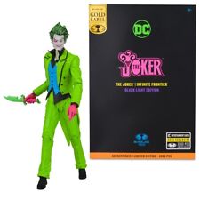 DC Multiverse The Joker Infinite Frontier Black Light Gold Label 7-Inch SDCC 23 picture