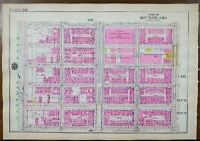 1916 CARNEGIE HILL MOUNT SINAI MANHATTAN NEW YORK CITY NY Street Map E95th-100th picture