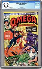 Omega The Unknown #1 CGC 9.2 1976 4003670014 picture