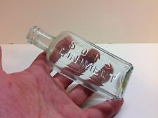 Antique Aqua Sloan's Liniment Bottle. picture