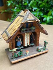 Vintage 1960's German Weather Station House / Chalet Thermometer - Barometer picture