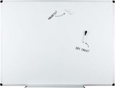 Magnetic Dry Erase White Board, 36 x 48-Inch, Aluminum Frame, Silver/White picture