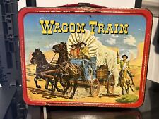 Vintage 1964 Wagon Train Lunchbox No Thermos picture