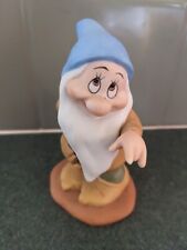 Disney Snow White Dwarf Bashful Porcelain Figurine 4.25 in picture
