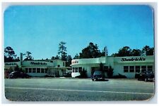Jennings Florida FL Postcard Shadrick's Candy And Gift Shoppe Roadside Cars picture
