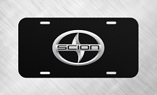Simulated Carbon Fiber Scion tC FR-S XB XD License Plate Auto Car Tag   picture
