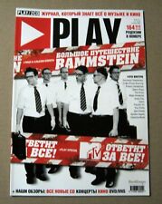 Play magazine 2004 Russia Rammstein Sophie Ellis-Bextor etc Rare picture