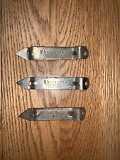 THREE  OLD/  VINTAGE   BOTTLE/  CAN   OPENERS  ---  FREE   SHIPPING picture