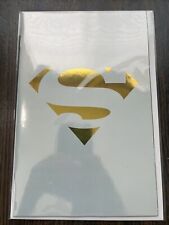 Superman Man of Steel Lost #1 Exclusive white Gold Spot Foil Variant Lost Space picture