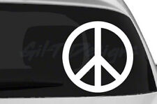 Peace Sign Vinyl Decal Sticker, Hippie, Woodstock, Love, 420, Anti War, Drugs picture
