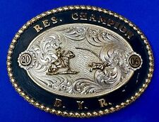BYR  Reserve Champion Trophy Buffalo Youth Montana Silversmiths 2006 Belt Buckle picture