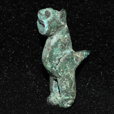 Genuine Ancient Early Roman Bronze Animal Figurine Fragment Circa 1st Century AD picture