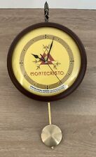 Dual Sided Romeo y Julieta Montecristo Hanging Clock w optional pendulum RARE picture